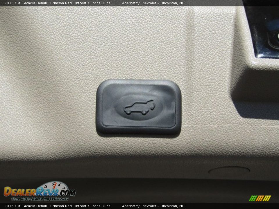 2016 GMC Acadia Denali Crimson Red Tintcoat / Cocoa Dune Photo #20