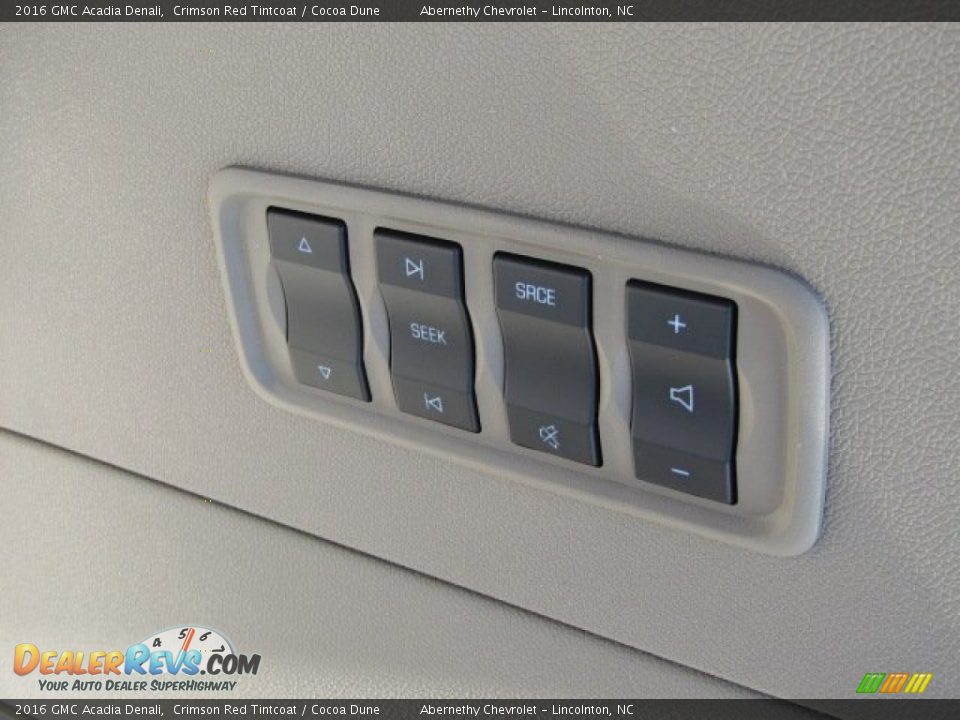 2016 GMC Acadia Denali Crimson Red Tintcoat / Cocoa Dune Photo #21