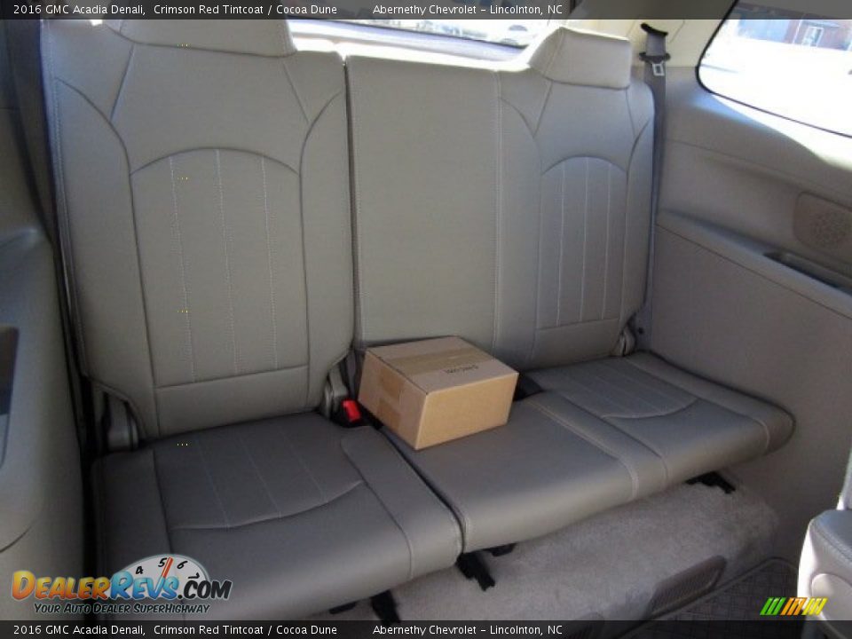 2016 GMC Acadia Denali Crimson Red Tintcoat / Cocoa Dune Photo #22