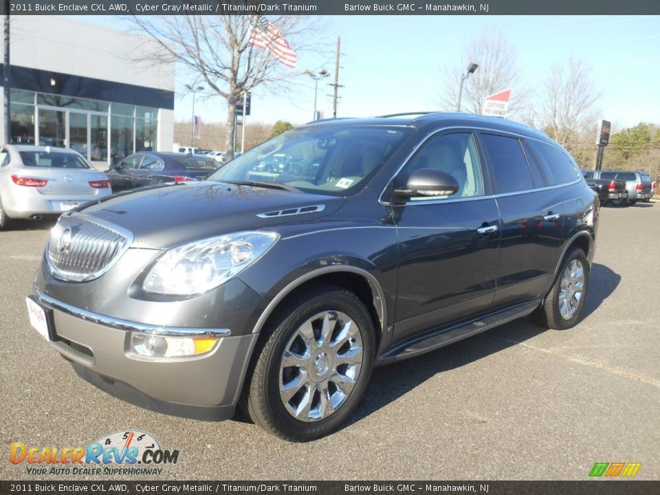 Front 3/4 View of 2011 Buick Enclave CXL AWD Photo #5