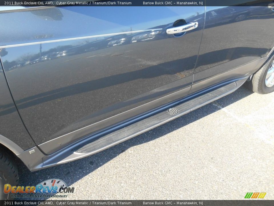 2011 Buick Enclave CXL AWD Cyber Gray Metallic / Titanium/Dark Titanium Photo #11