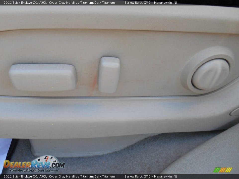 2011 Buick Enclave CXL AWD Cyber Gray Metallic / Titanium/Dark Titanium Photo #14