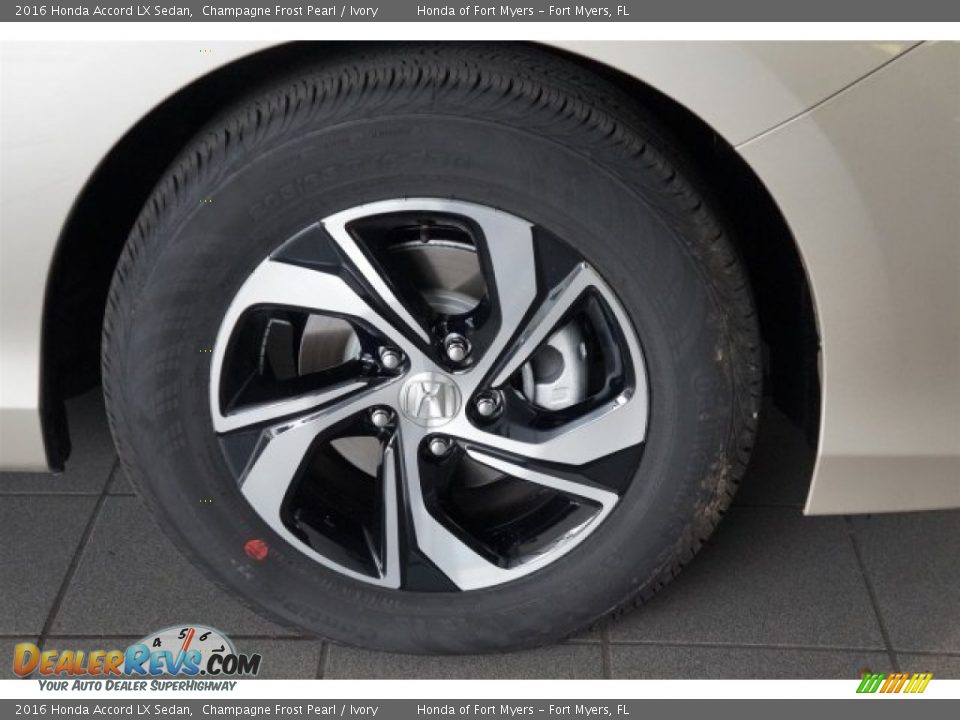 2016 Honda Accord LX Sedan Champagne Frost Pearl / Ivory Photo #2