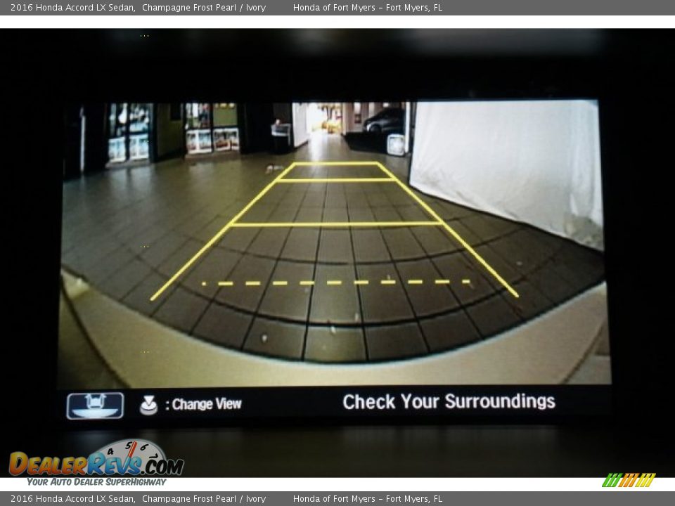 2016 Honda Accord LX Sedan Champagne Frost Pearl / Ivory Photo #15