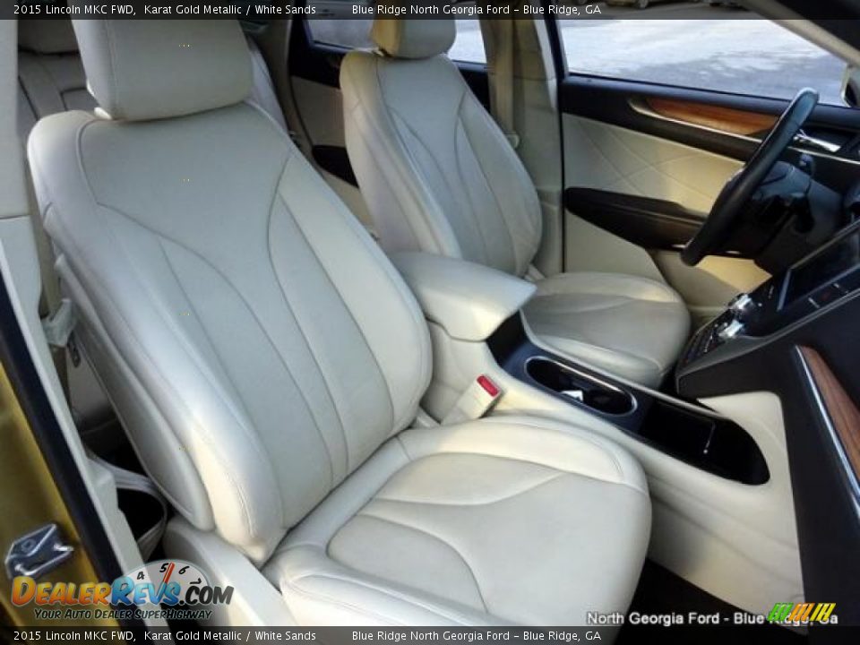 2015 Lincoln MKC FWD Karat Gold Metallic / White Sands Photo #13