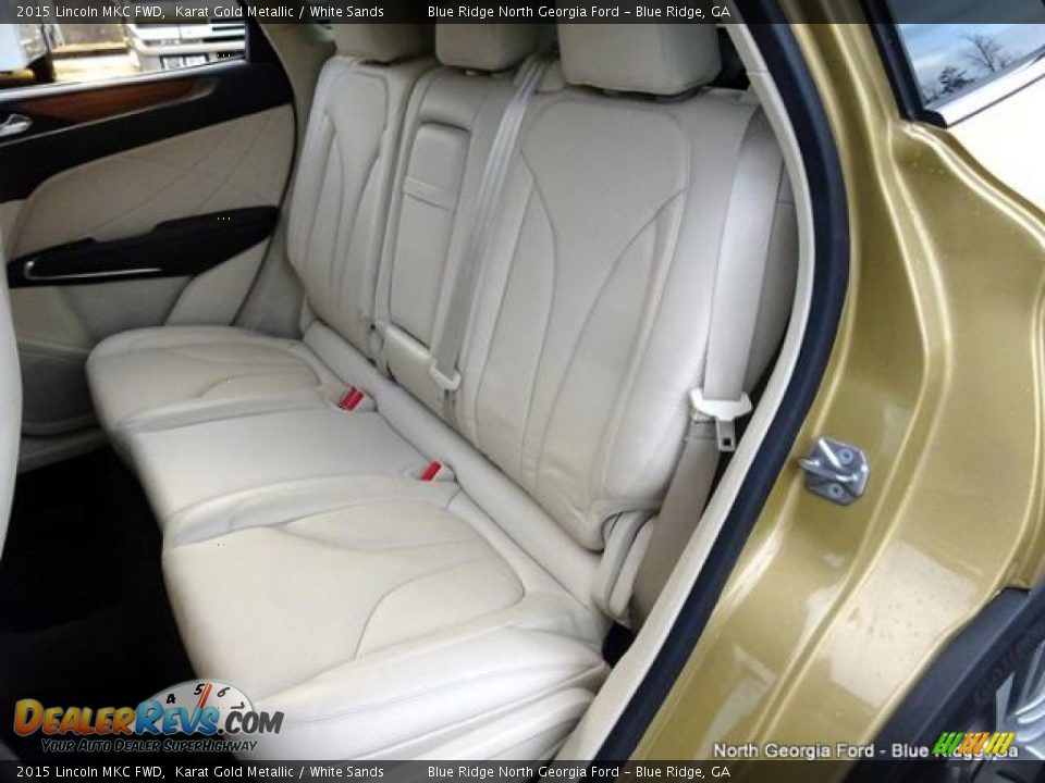 2015 Lincoln MKC FWD Karat Gold Metallic / White Sands Photo #14