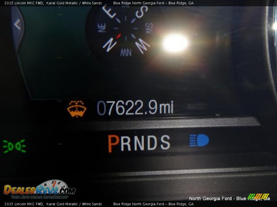 2015 Lincoln MKC FWD Karat Gold Metallic / White Sands Photo #21