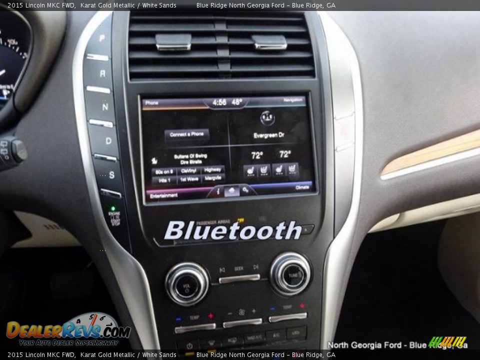 2015 Lincoln MKC FWD Karat Gold Metallic / White Sands Photo #22