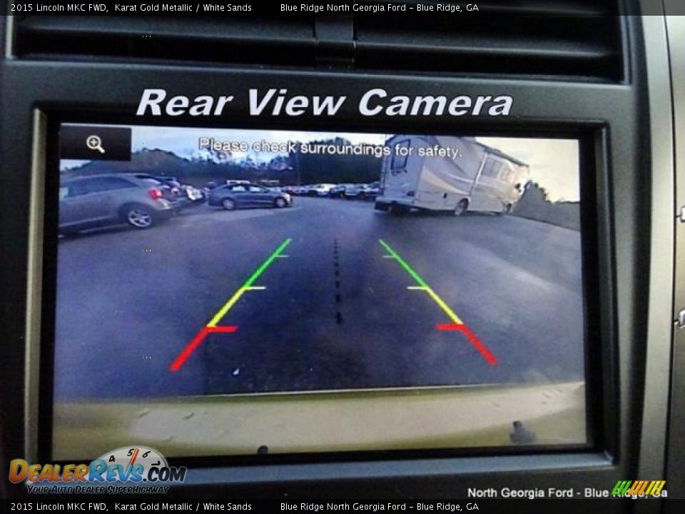 2015 Lincoln MKC FWD Karat Gold Metallic / White Sands Photo #25