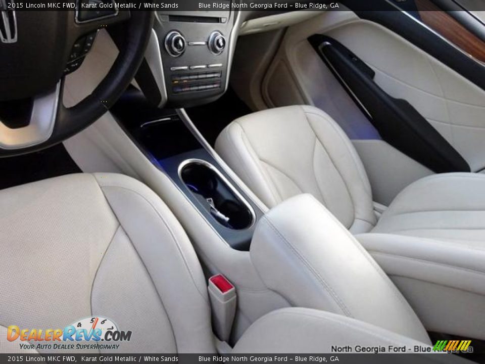 2015 Lincoln MKC FWD Karat Gold Metallic / White Sands Photo #29