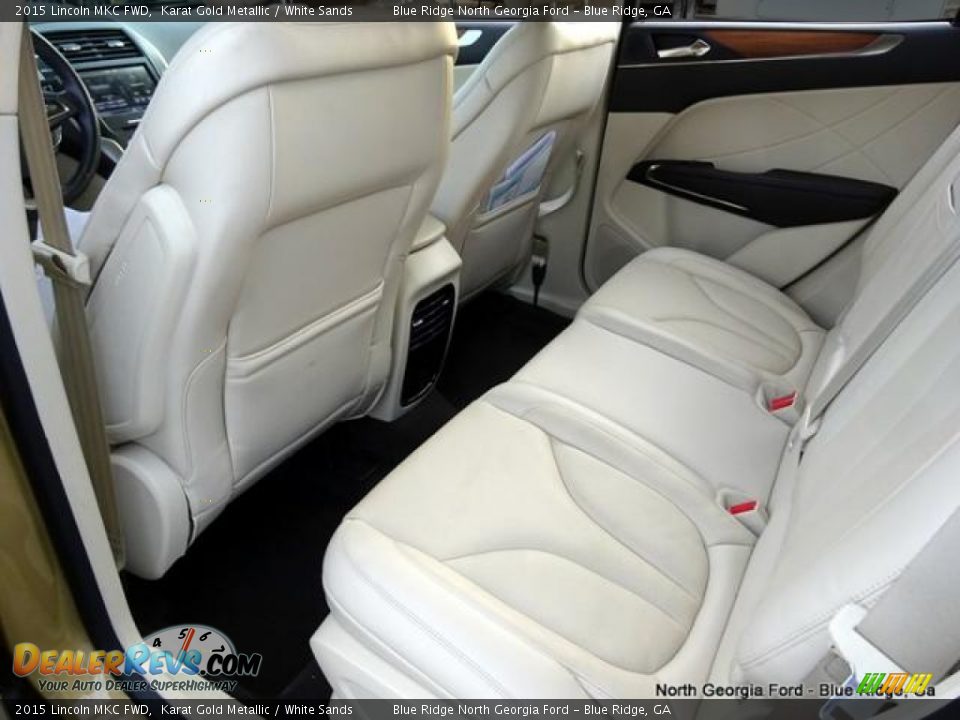 2015 Lincoln MKC FWD Karat Gold Metallic / White Sands Photo #35