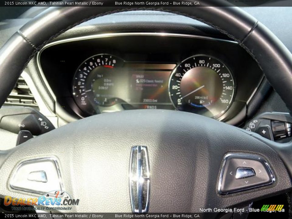 2015 Lincoln MKC AWD Tahitian Pearl Metallic / Ebony Photo #20