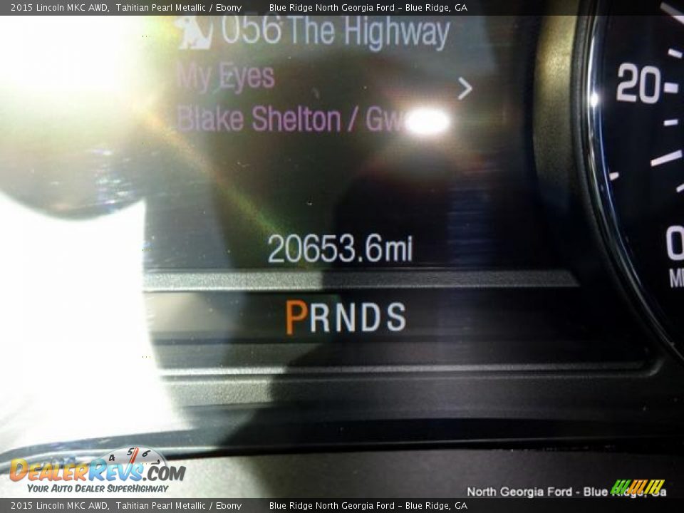 2015 Lincoln MKC AWD Tahitian Pearl Metallic / Ebony Photo #21