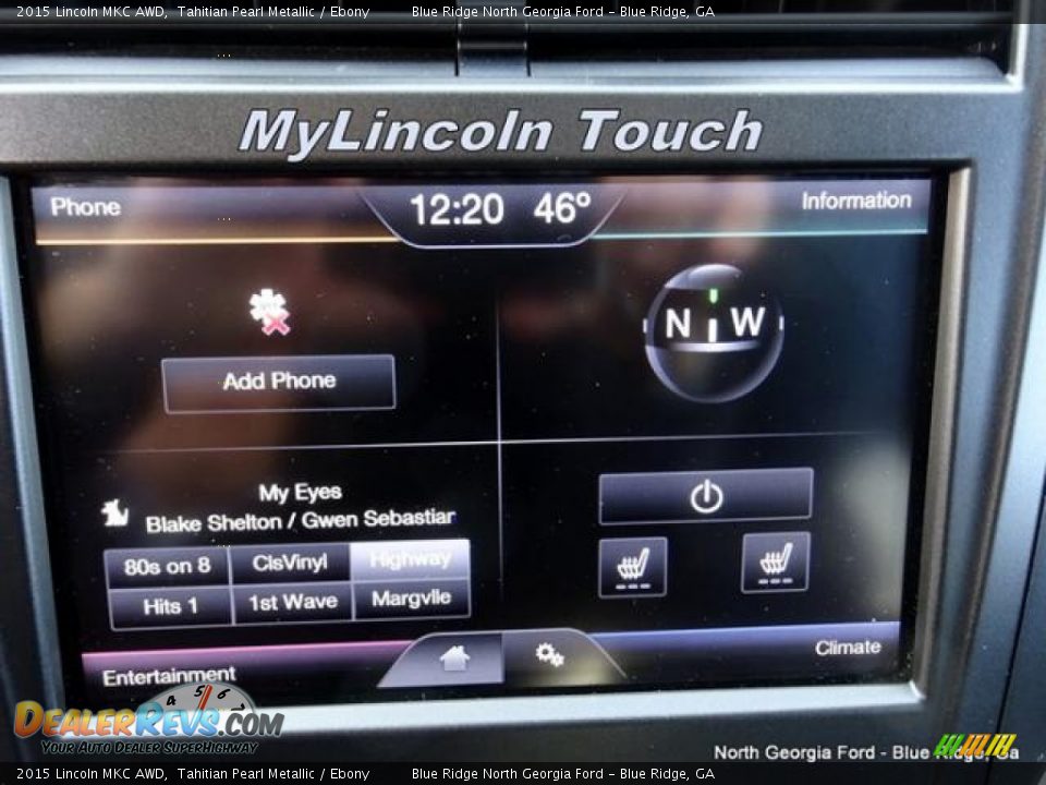2015 Lincoln MKC AWD Tahitian Pearl Metallic / Ebony Photo #23
