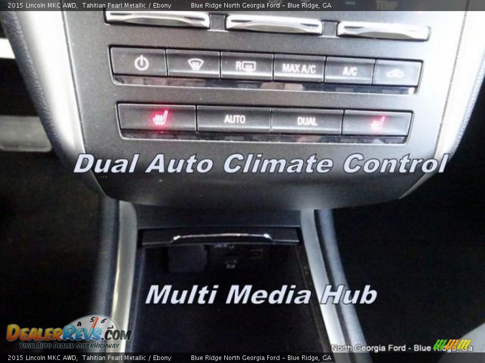 2015 Lincoln MKC AWD Tahitian Pearl Metallic / Ebony Photo #25