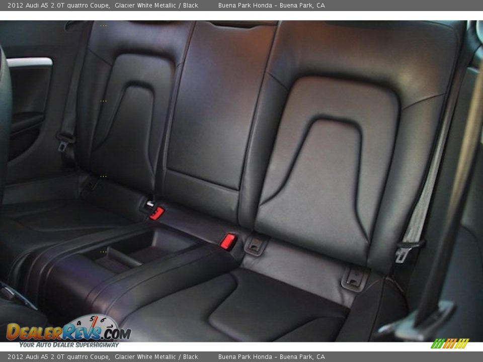 2012 Audi A5 2.0T quattro Coupe Glacier White Metallic / Black Photo #4
