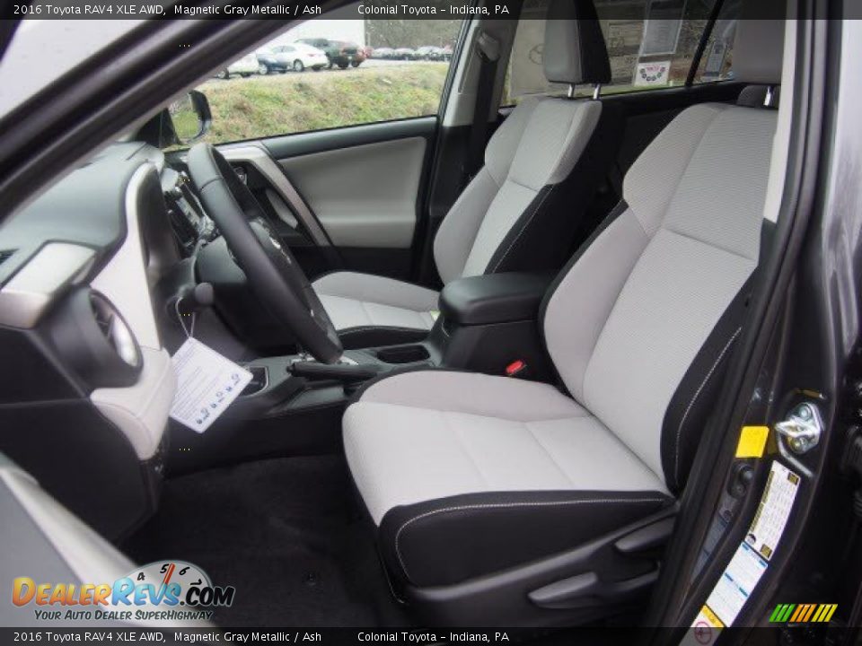 Front Seat of 2016 Toyota RAV4 XLE AWD Photo #4