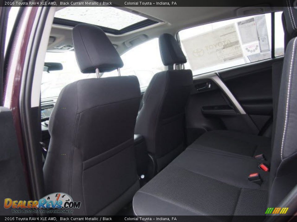 2016 Toyota RAV4 XLE AWD Black Currant Metallic / Black Photo #5