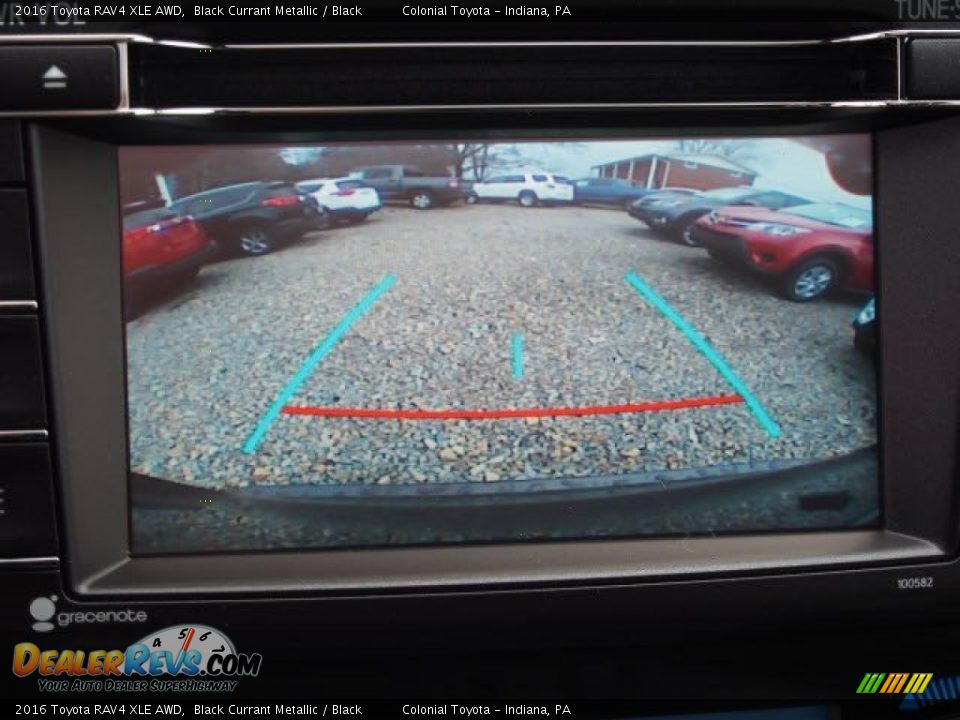 2016 Toyota RAV4 XLE AWD Black Currant Metallic / Black Photo #8