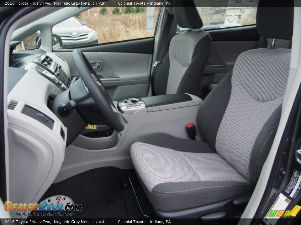 Ash Interior - 2016 Toyota Prius v Two Photo #4