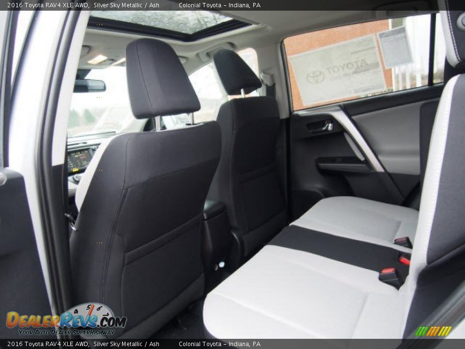 Rear Seat of 2016 Toyota RAV4 XLE AWD Photo #5