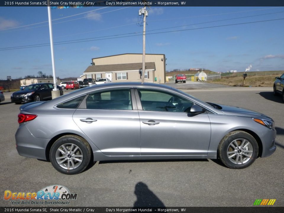 2016 Hyundai Sonata SE Shale Gray Metallic / Gray Photo #3