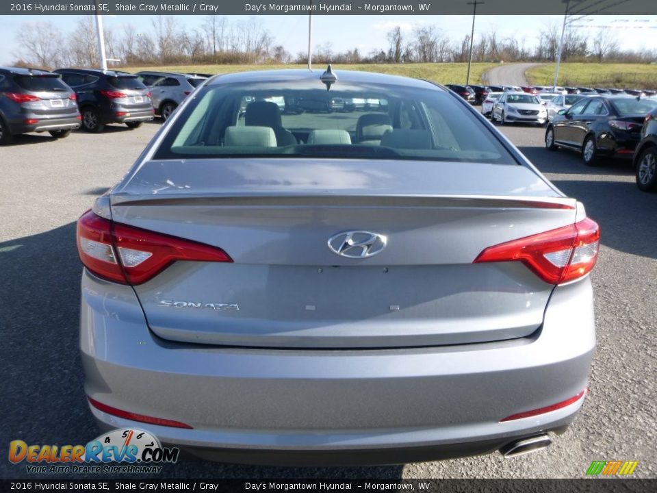 2016 Hyundai Sonata SE Shale Gray Metallic / Gray Photo #8