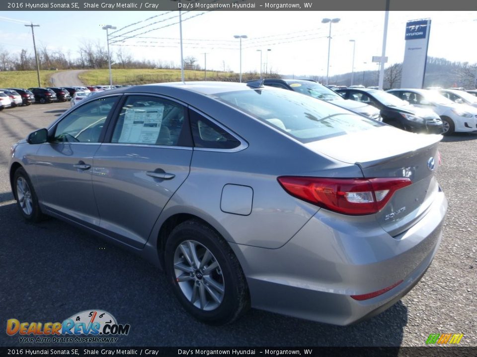 2016 Hyundai Sonata SE Shale Gray Metallic / Gray Photo #9