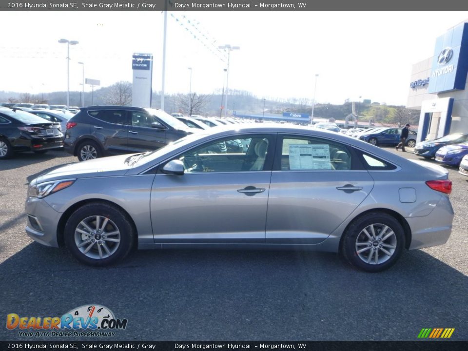 2016 Hyundai Sonata SE Shale Gray Metallic / Gray Photo #10