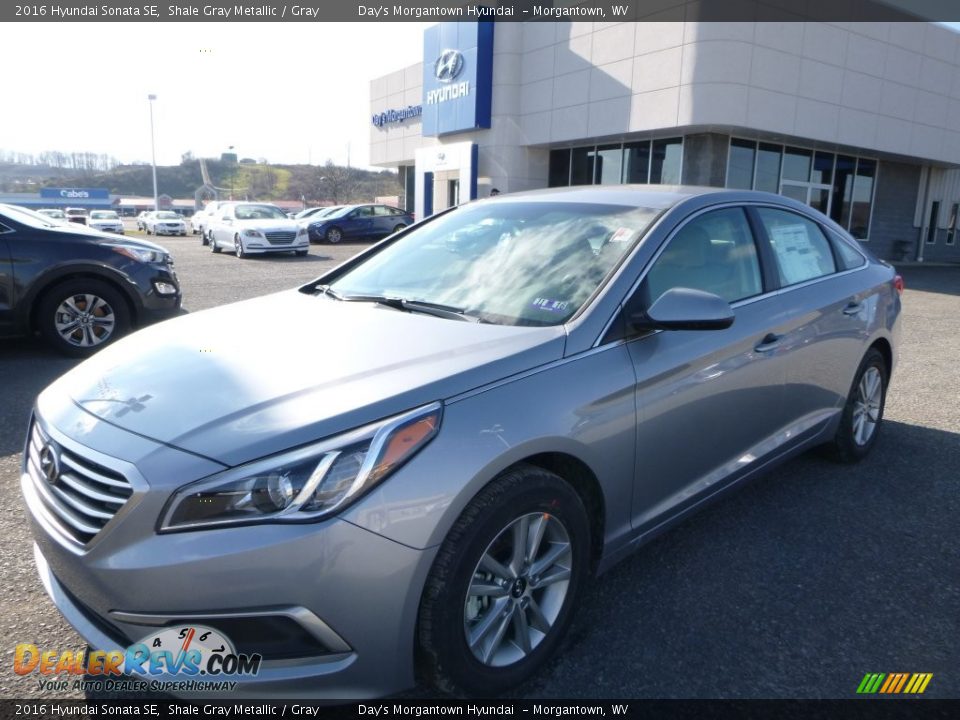2016 Hyundai Sonata SE Shale Gray Metallic / Gray Photo #11