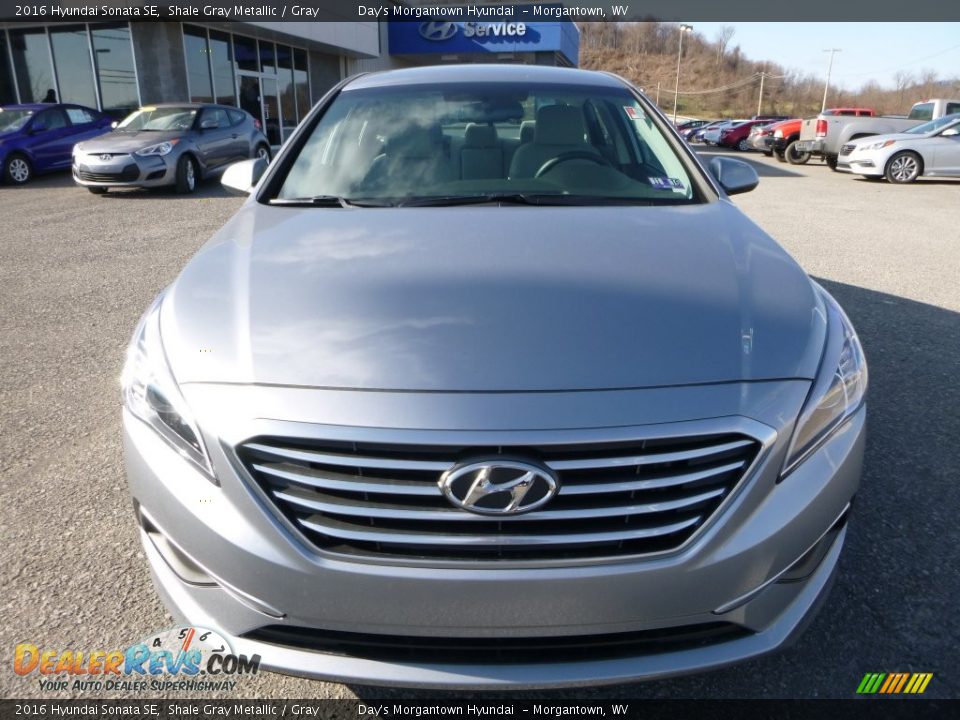 2016 Hyundai Sonata SE Shale Gray Metallic / Gray Photo #12