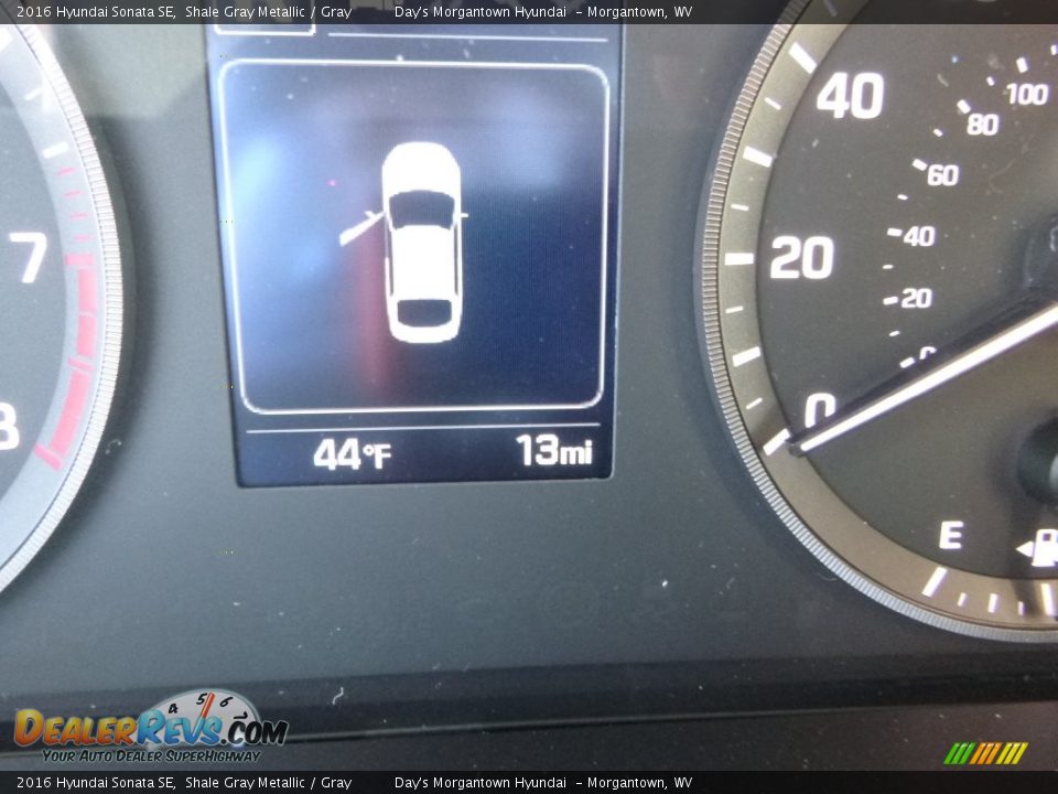 2016 Hyundai Sonata SE Shale Gray Metallic / Gray Photo #18