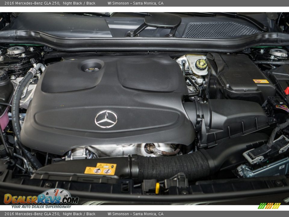 2016 Mercedes-Benz GLA 250 2.0 Liter DI Turbocharged DOHC 16-Valve VVT 4 Cylinder Engine Photo #9