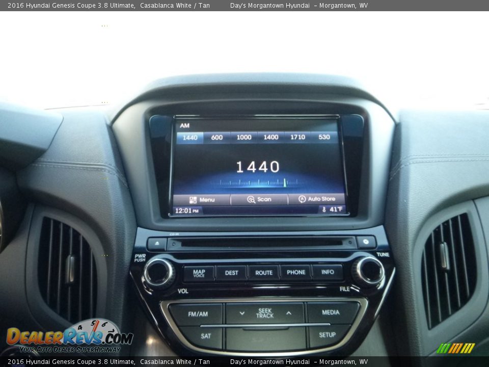 Controls of 2016 Hyundai Genesis Coupe 3.8 Ultimate Photo #19