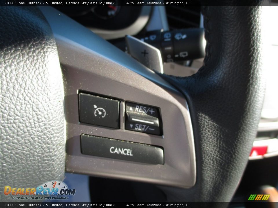 2014 Subaru Outback 2.5i Limited Carbide Gray Metallic / Black Photo #14