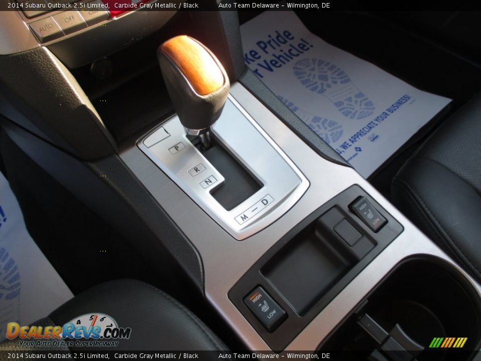 2014 Subaru Outback 2.5i Limited Carbide Gray Metallic / Black Photo #33