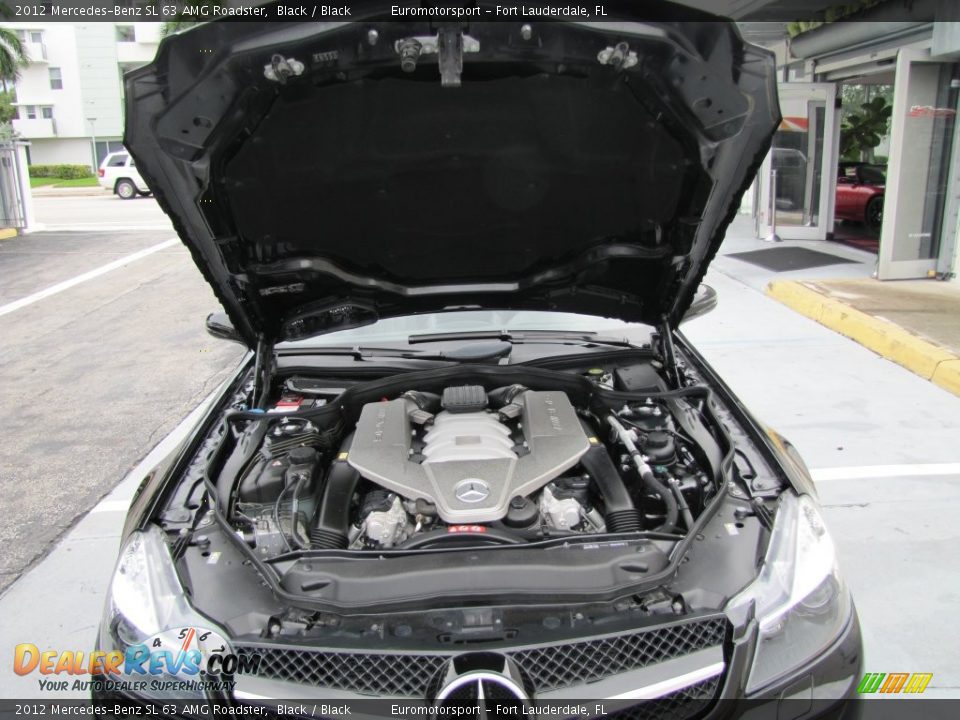 2012 Mercedes-Benz SL 63 AMG Roadster 6.3 Liter AMG DOHC 32-Valve VVT V8 Engine Photo #20