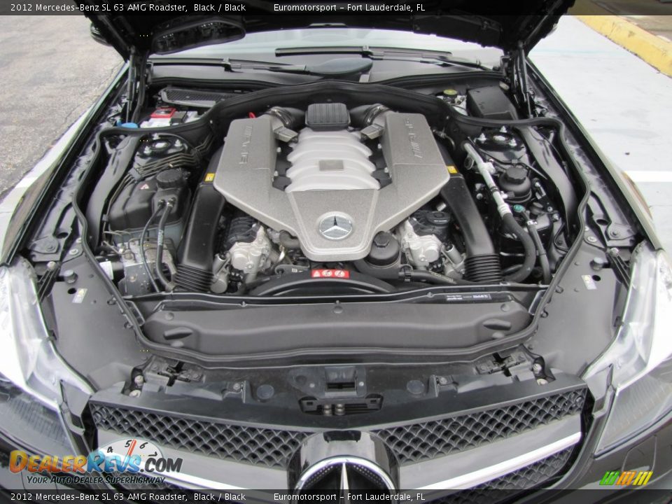 2012 Mercedes-Benz SL 63 AMG Roadster 6.3 Liter AMG DOHC 32-Valve VVT V8 Engine Photo #21