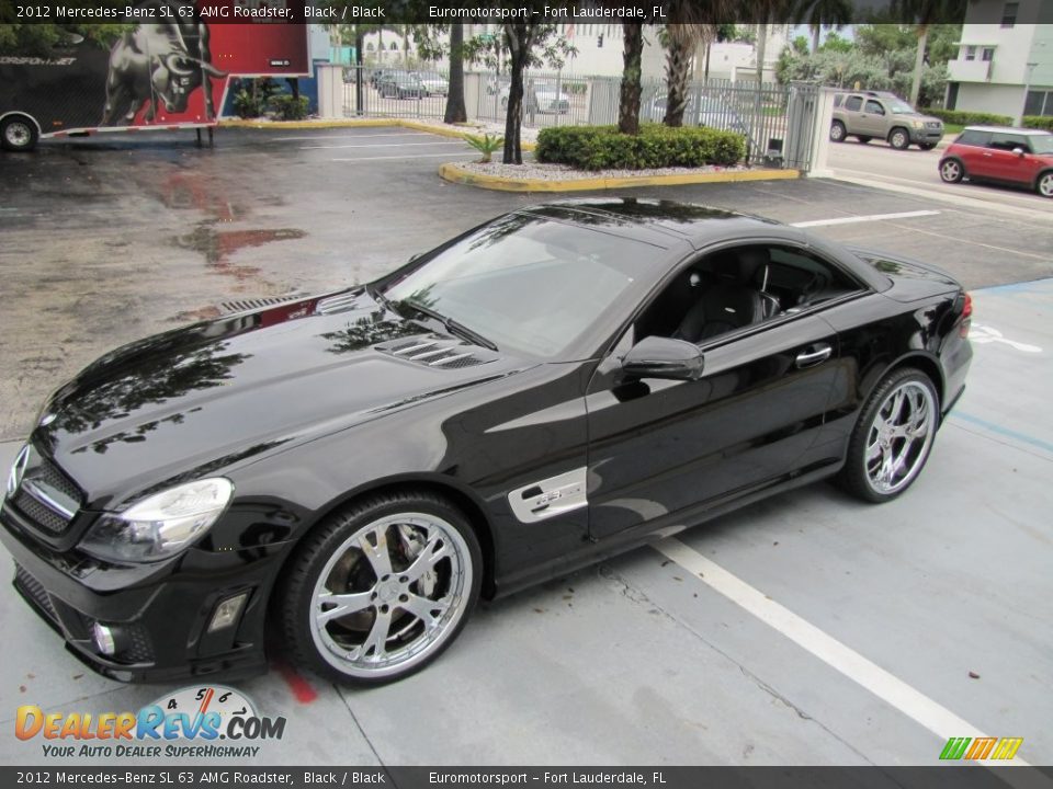 Front 3/4 View of 2012 Mercedes-Benz SL 63 AMG Roadster Photo #23