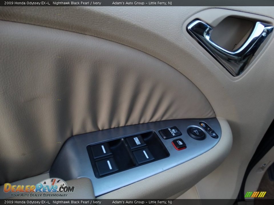 2009 Honda Odyssey EX-L Nighthawk Black Pearl / Ivory Photo #10