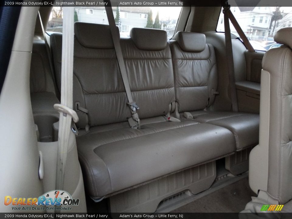 2009 Honda Odyssey EX-L Nighthawk Black Pearl / Ivory Photo #22