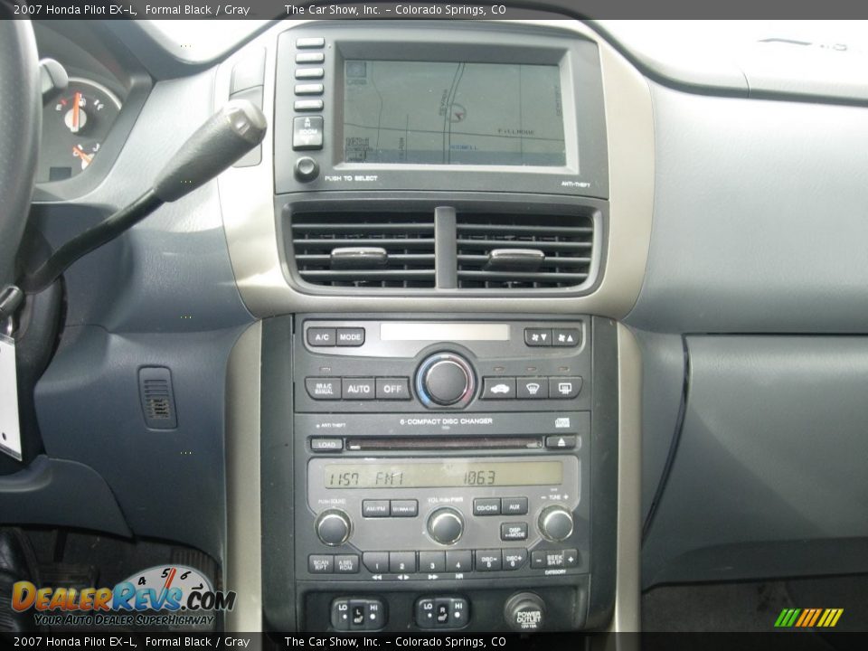 2007 Honda Pilot EX-L Formal Black / Gray Photo #20