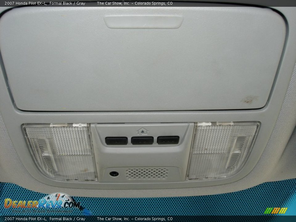 2007 Honda Pilot EX-L Formal Black / Gray Photo #22