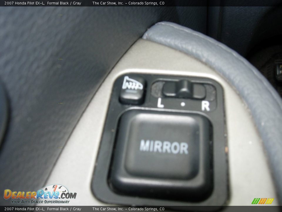 2007 Honda Pilot EX-L Formal Black / Gray Photo #24
