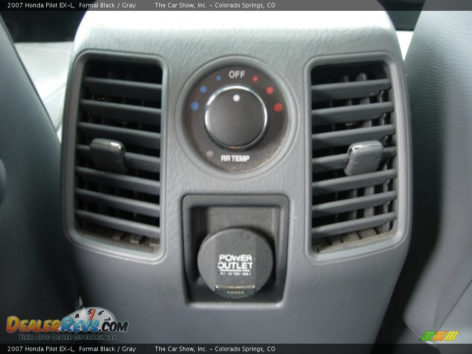 2007 Honda Pilot EX-L Formal Black / Gray Photo #27