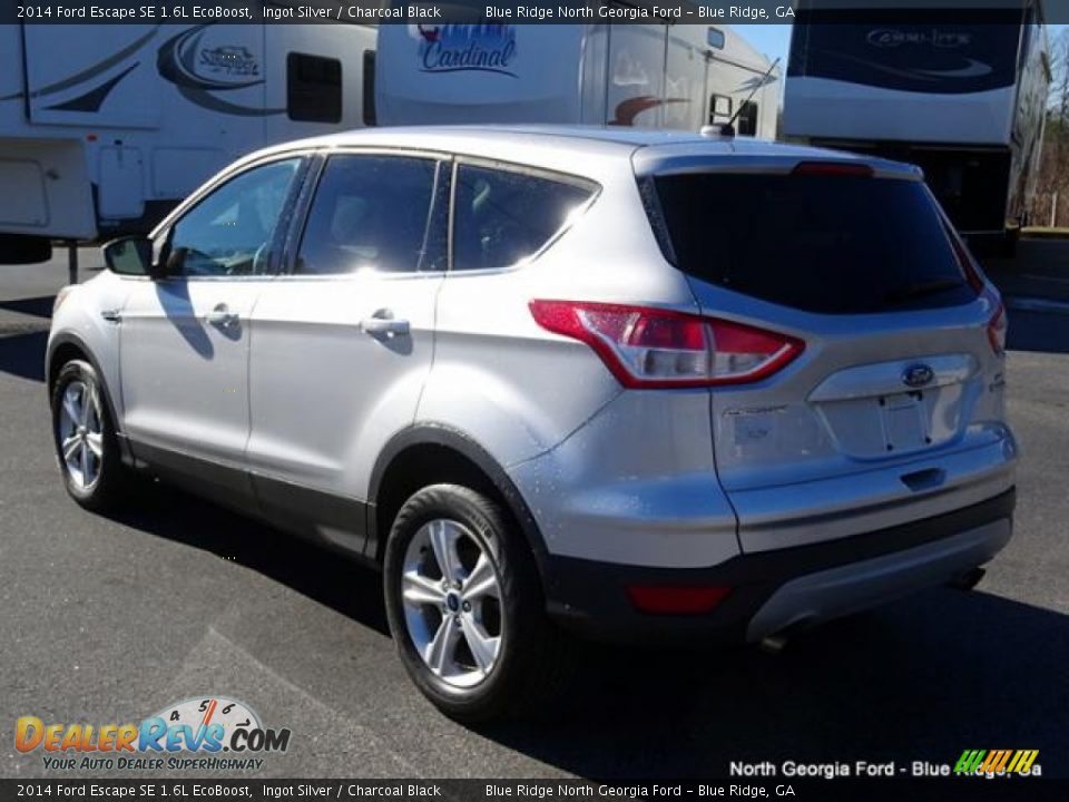 2014 Ford Escape SE 1.6L EcoBoost Ingot Silver / Charcoal Black Photo #3