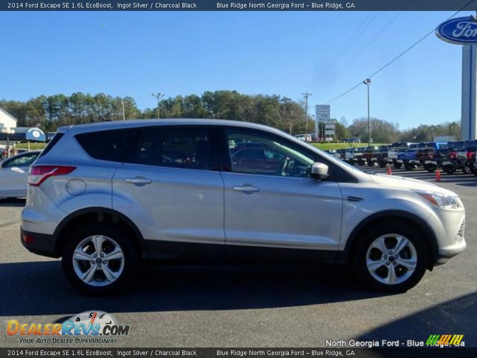 2014 Ford Escape SE 1.6L EcoBoost Ingot Silver / Charcoal Black Photo #6