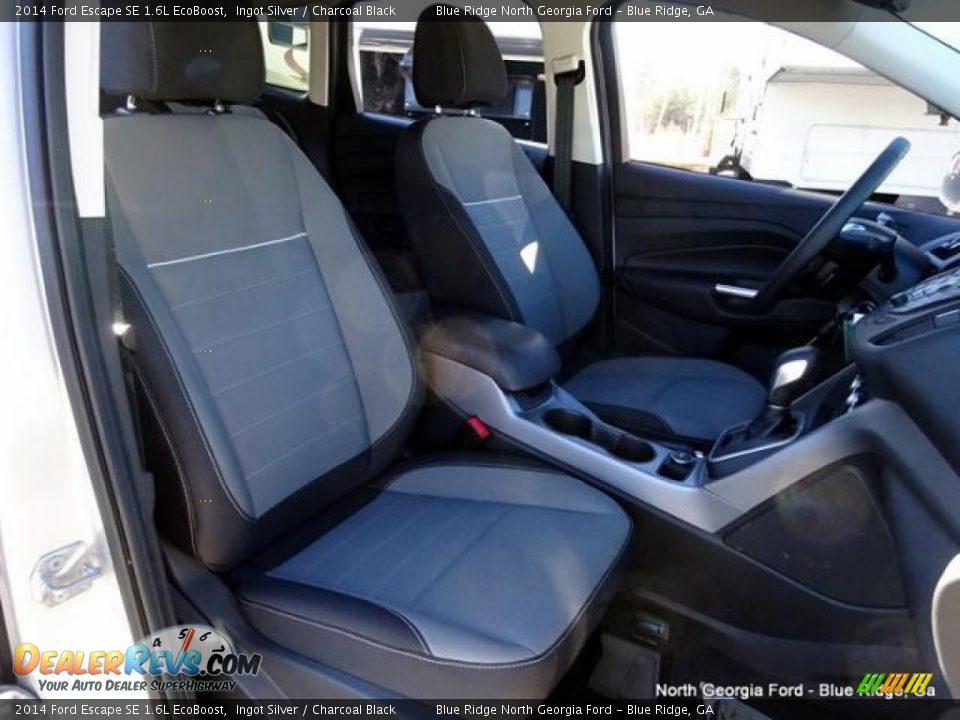 2014 Ford Escape SE 1.6L EcoBoost Ingot Silver / Charcoal Black Photo #13