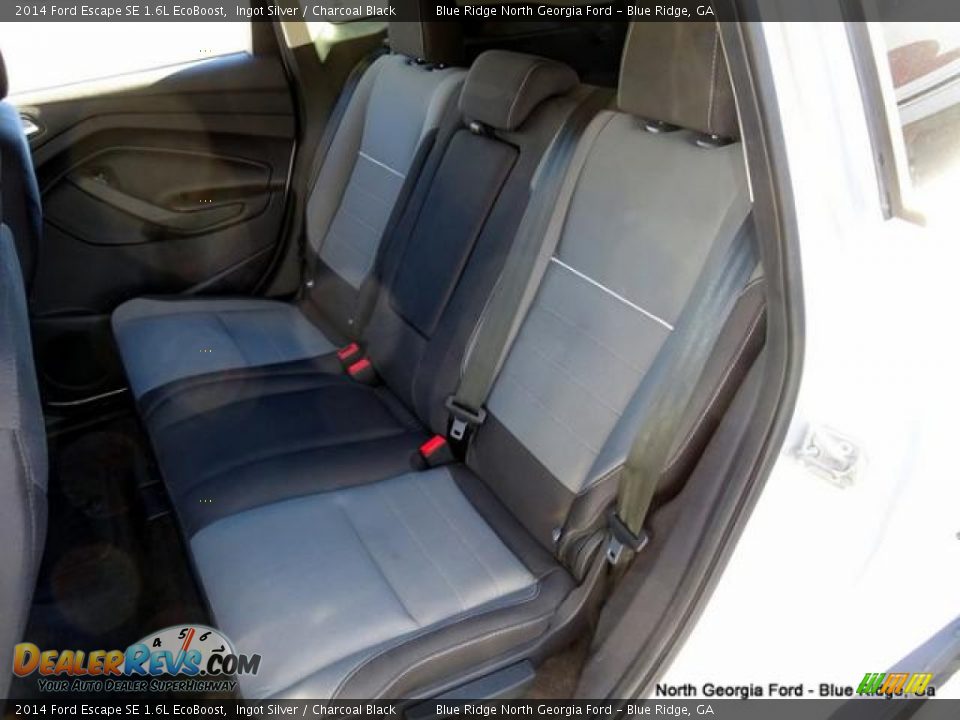 2014 Ford Escape SE 1.6L EcoBoost Ingot Silver / Charcoal Black Photo #14