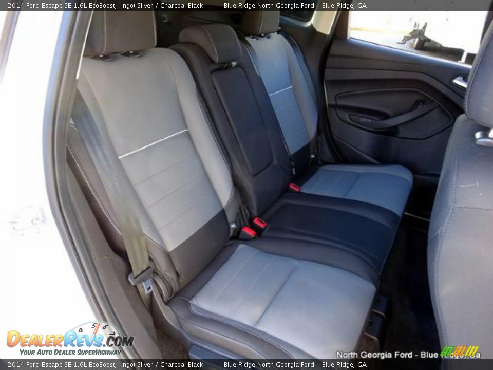 2014 Ford Escape SE 1.6L EcoBoost Ingot Silver / Charcoal Black Photo #15